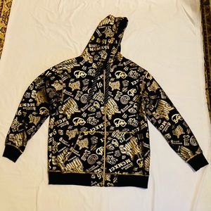 South Pole black and gold jacket